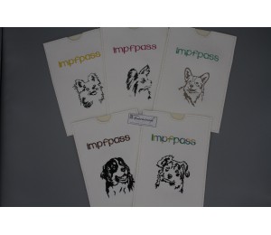 Stickdatei - Australian Shepherd Silhouette